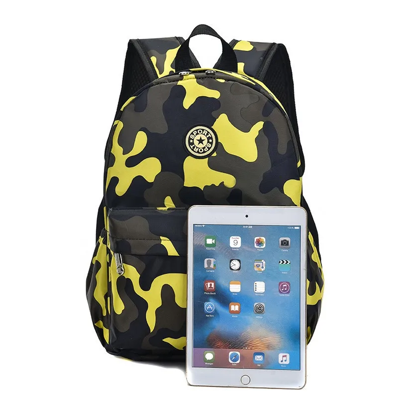 Camouflage Child Backpacks Kindergarten Bags School Students Cute Printing Oxford Rucksack Kids Bag School Bags Hot Sale