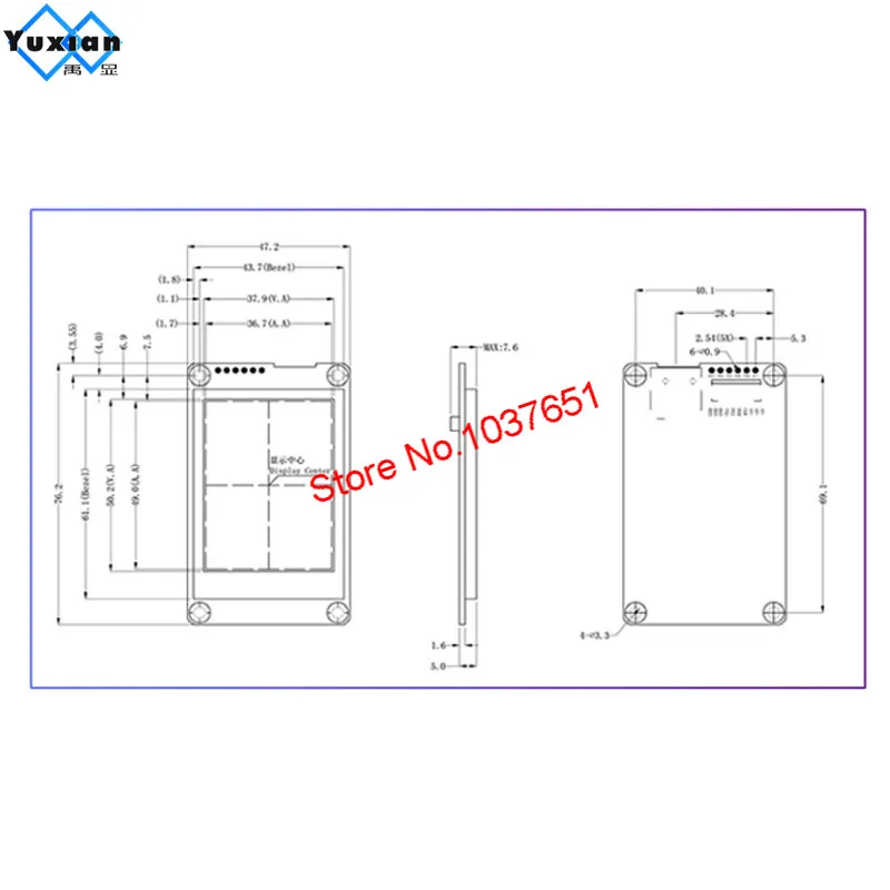 DMT32240C024 _ 04WN 2,4 zoll smark TFT SPI statt 12864 lcd display ohne touch screen