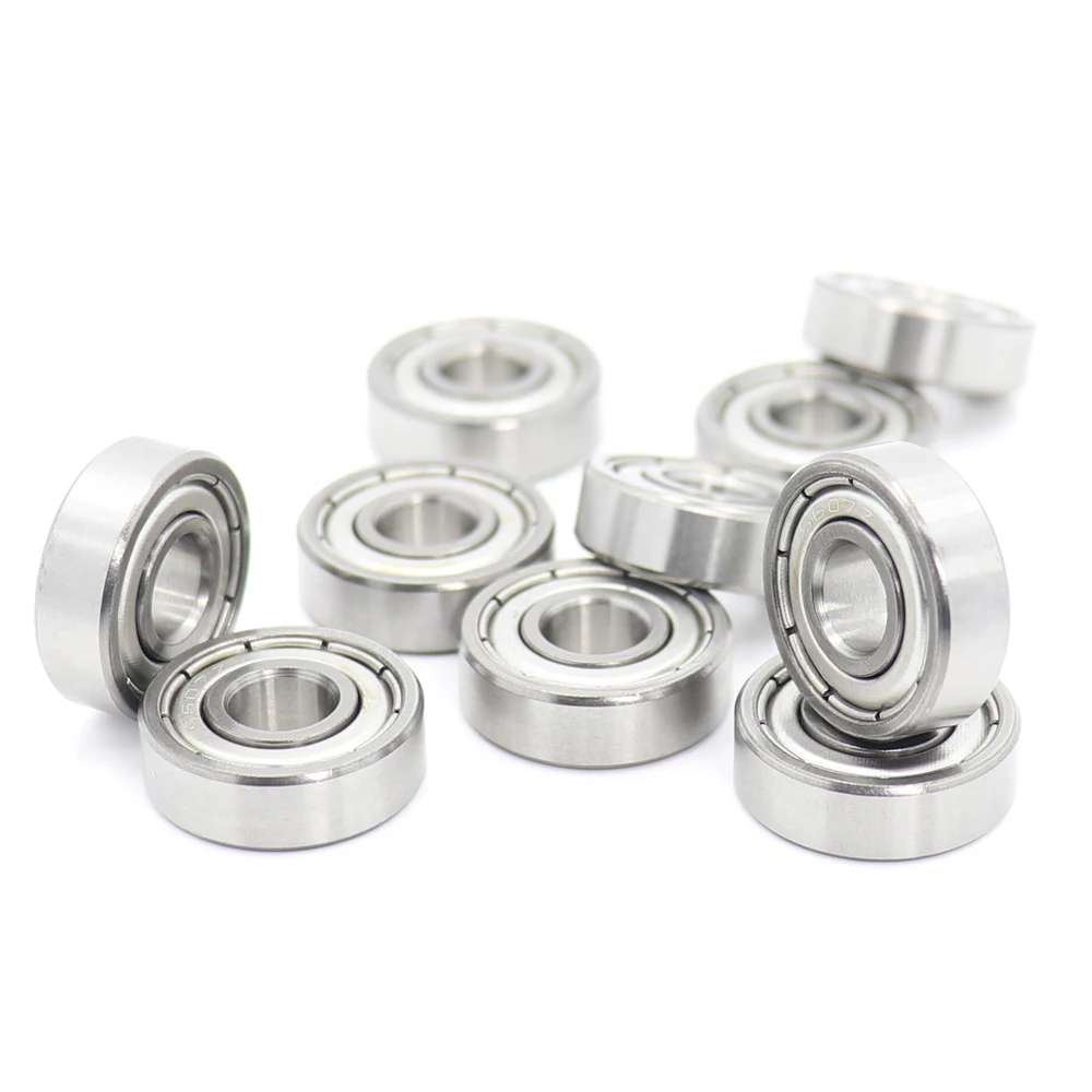 

S607ZZ Bearing 7*19*6 mm ( 10PCS ) ABEC-1 440C Roller Stainless Steel S607Z S607 Z ZZ Ball Bearings