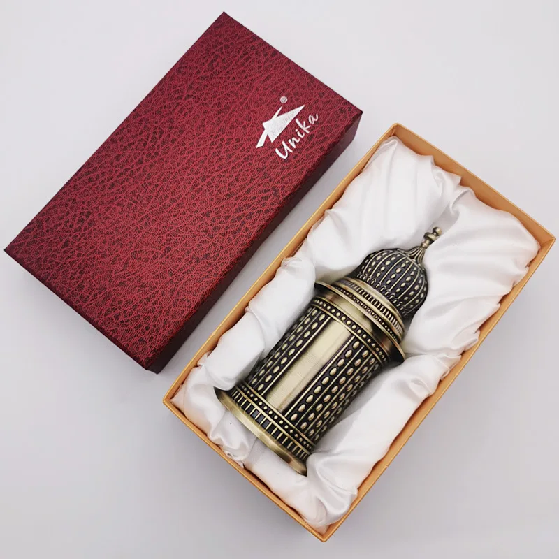 European Retro Style Living Room Hand-pressed Metal Creative Toothpick Holder Push-type Automatic Toothpick Box Home