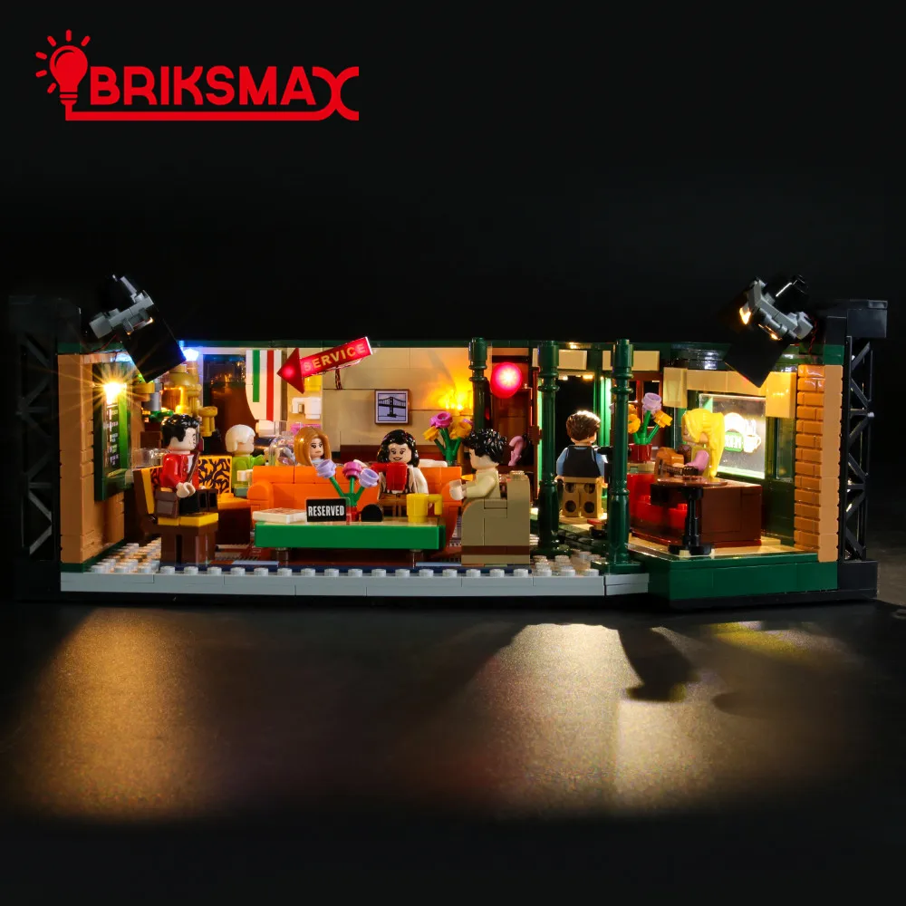 BriksMax Led Light Kit for 21319 Central Perk Building Blocks Set (NOT Include the Model) Toys for Children