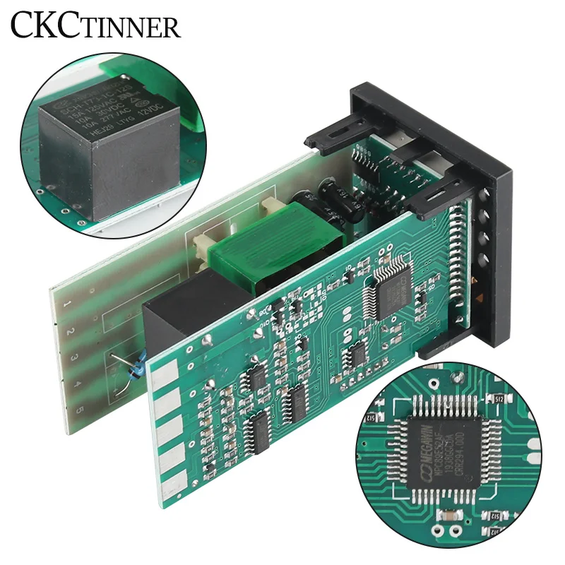 REX-C100VAN Digital RKC PID Thermostat Temperature Controller digital REX-C100/ 40A SSR Relay/K Thermocouple Probe/heat sink