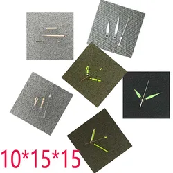 Green Luminous Watch Hand 10*15*15MM Modify Baton/ Cathedral/ Leaft Needle for NH35/NH36 Automatical Movement