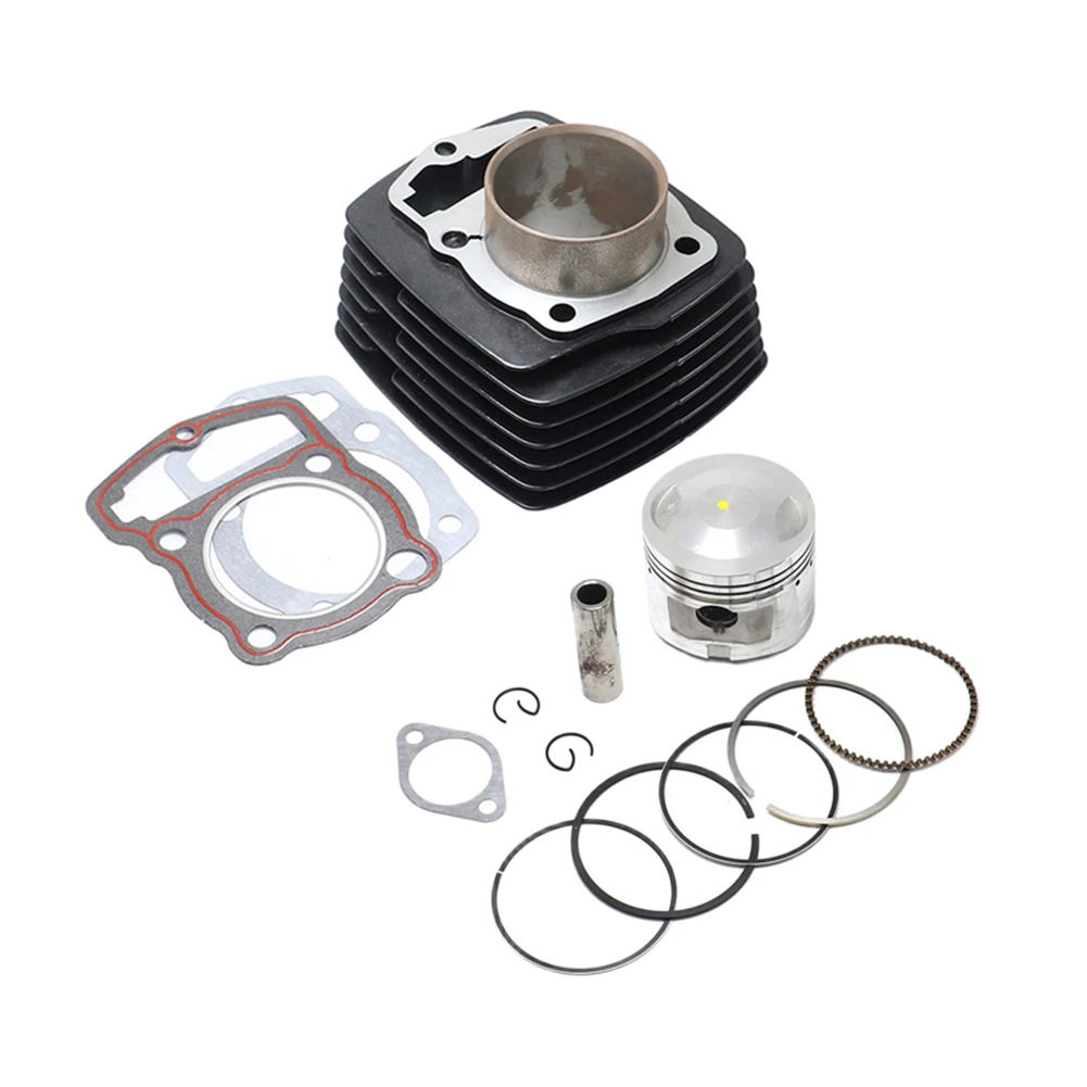 Zespół cylindra motocyklowego 62mm otwór uszczelka tłok do LONCIN CBH150 CB150 LX150-56 GP150 CB 150 150cc części zamienne do silnika