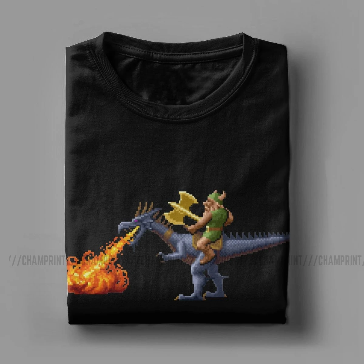 Golden Axe Streets Of Rage T Shirt for Men Cotton T-Shirt Retro Axel Blaze Fighting Game Tees Short Sleeve Clothing Graphic