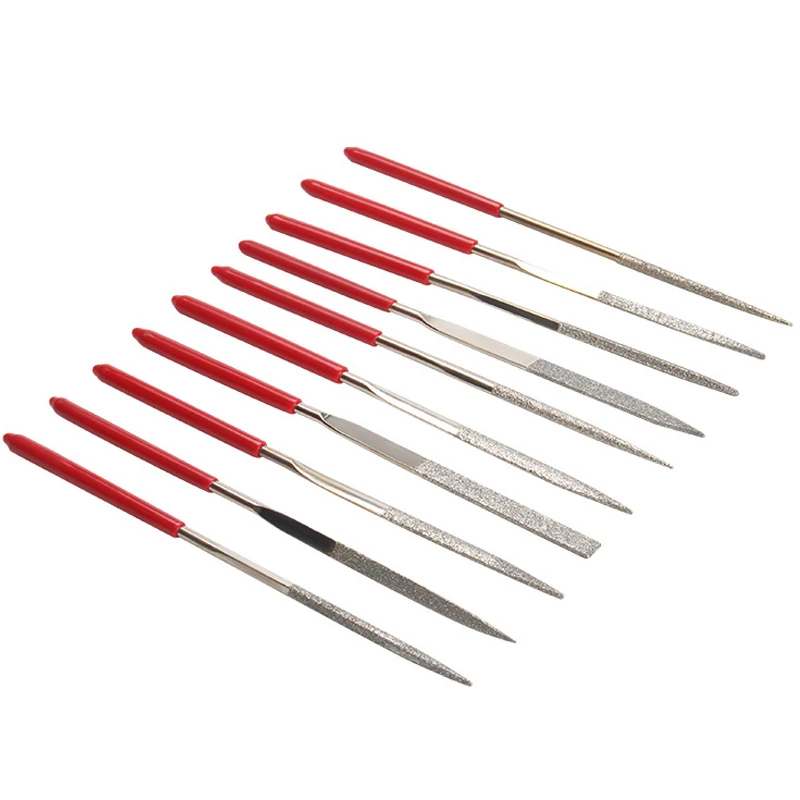 10pcs 5pcs 140mm Needle File Set Diamond Handy Tools Ceramic Crafts DIY Glass Gem Stone Hobbies Crafts 3D printing model