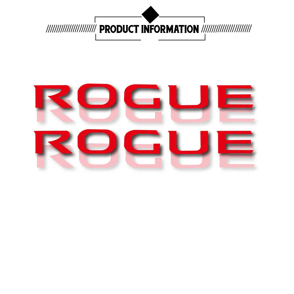 New sticker car sticker reflective logo reflective wheel logo waterproof protection helmet decal for nissan rogue ROUGUE