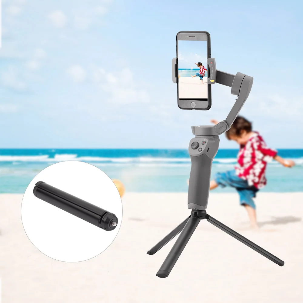 Portable Folding Tripod Mount for DJI OM 4/5/6/Pocket 3 Holder Stand Handheld Gimbal Camera Stabilizer Accessories