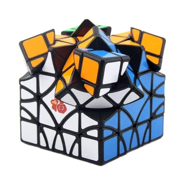 MF8 จีน Fu Lattices แผง V2 Magic Cube ปริศนา mf8 ตะแกรง II รวบรวม cubo magico ปริศนาการศึกษาของเล่นเกมเด็ก