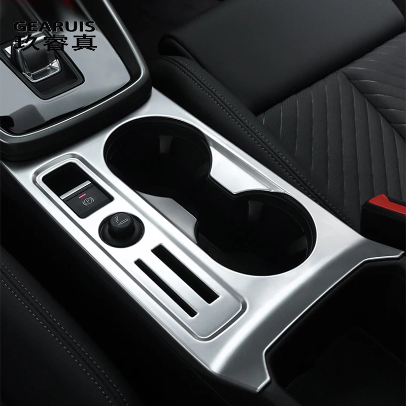 Carbon fiber Center Console Gear Shift Panel Decoration Covers Stickers Trim For Audi A3 8Y A3L Car Styling Interior Accessories