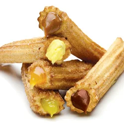 Mesin pembuat wafel otomatis Churros, peralatan membuat Churros Stainless Steel dengan kualitas tinggi
