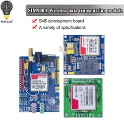 WAVGAT SIM900A SIM900 V4.0 Kit MINI Wireless Extension Module GSM GPRS Board Antenna Tested Worldwide Store for arduino