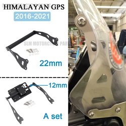 Voor Koninklijke Enfield Himalayan 2016 2017 2018 2019 2020 2021 12/22Mm Motorfiets Telefoon Gps Navigaton Plaat Beugel Beugel Mount