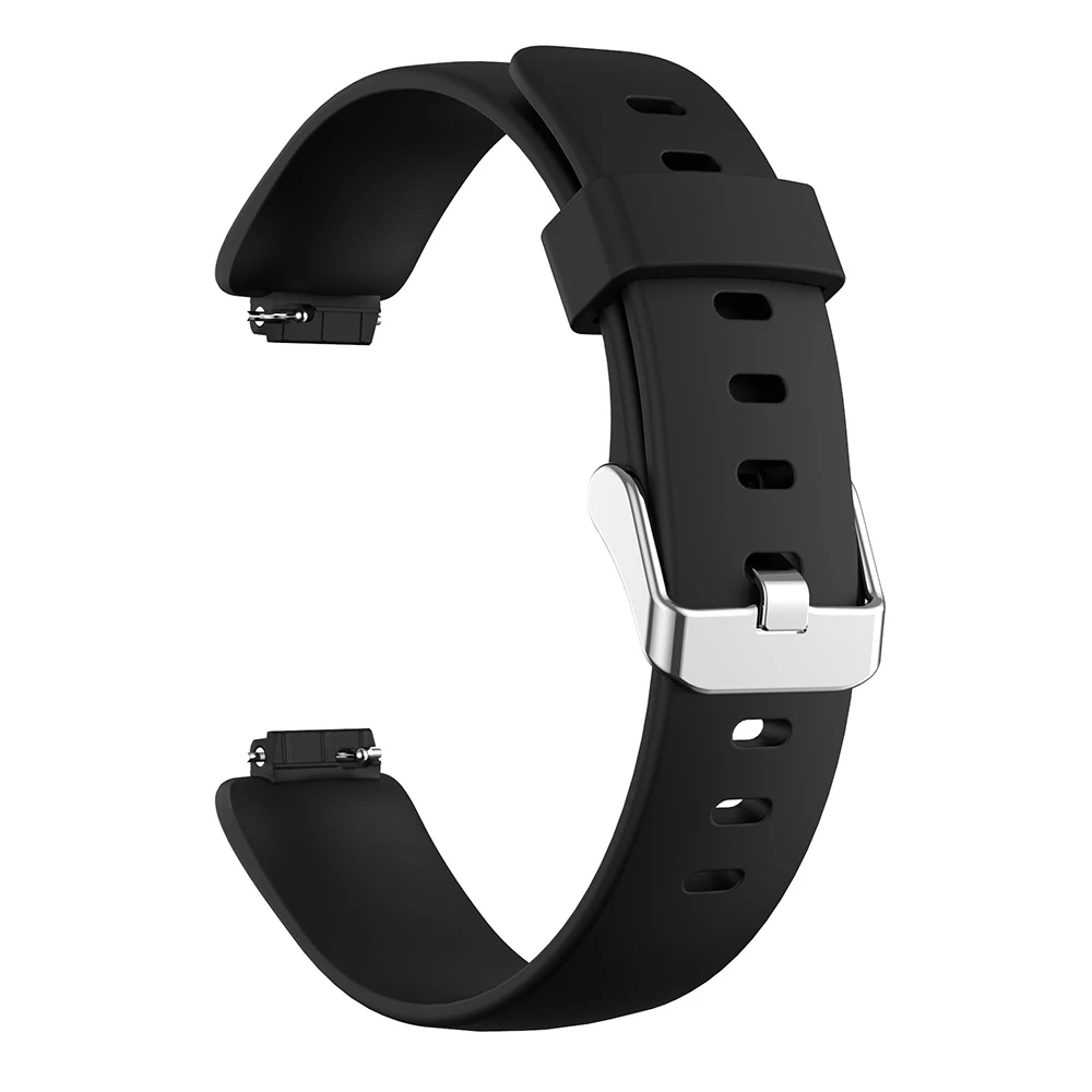 For Fitbit inspire 2 Band Silicone Watchband Strap Metal Buckle Bracelet Sport Wristband for Fitbit Inspire 2 Accessories