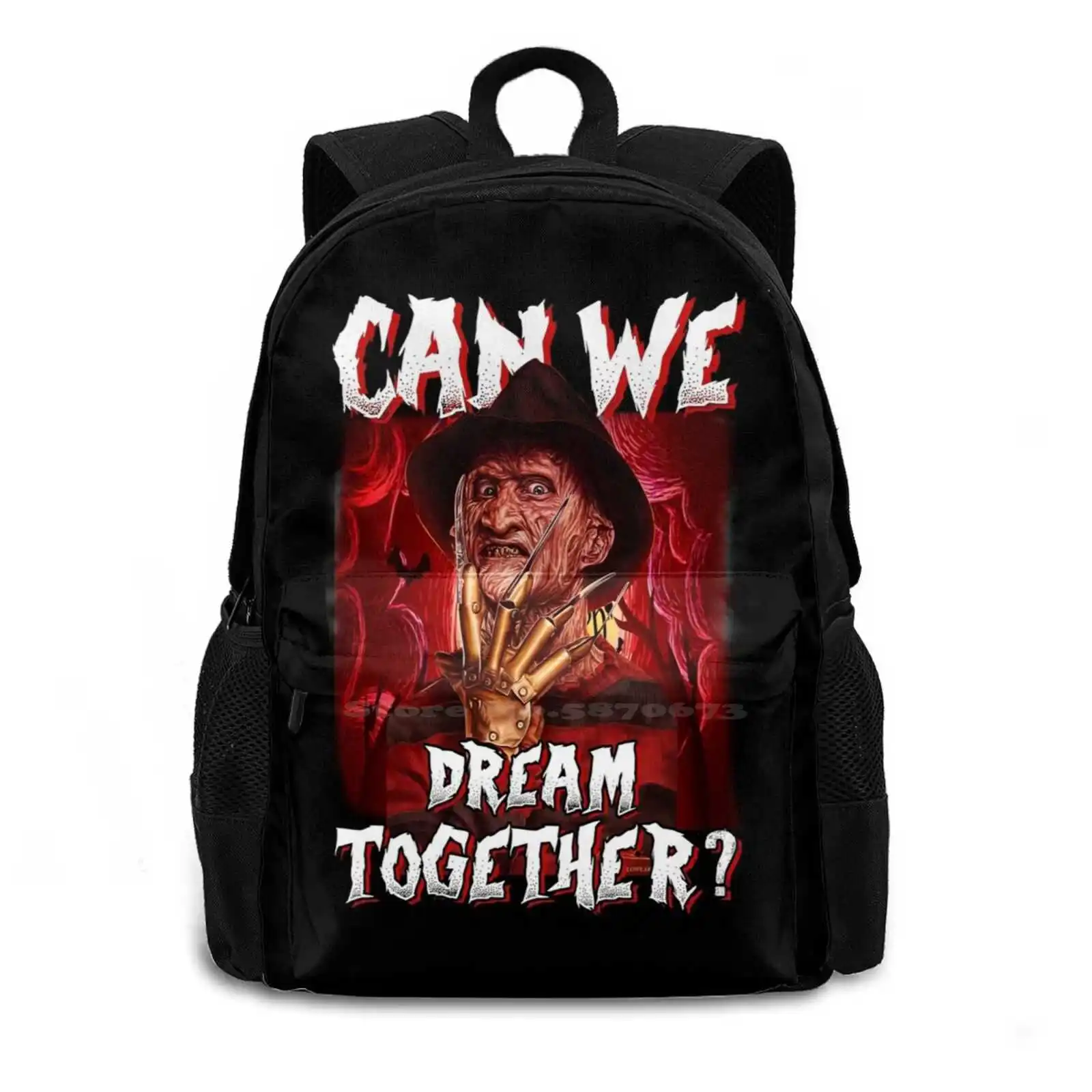 Can We Dream Together You Can Scare Me The Devils Rejects Gift For Fans Halloween Horror Films Michael School Bag Big Capacity