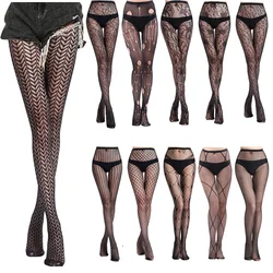 Sexy Kant Kous Dij Hoge Kousen Jarretelle Jarretellegordel Lingerie Vrouwen Panty Visnet Panty Bloemen Lange Kousenband