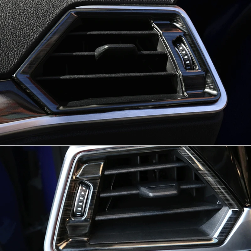 Car Back Rear Air Vents Outlet Cover Trim for BMW 3 Series G20 G28  Armrest Box Rear Air Condition Vent Cover Trim Air Outlet