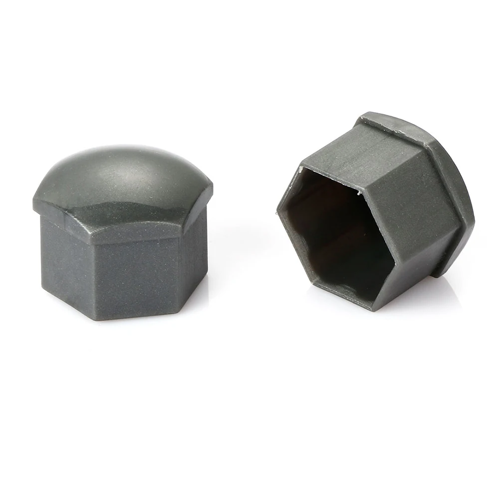 20 قطعة العالمي 17 مللي متر البلاستيك عجلة السيارة الجوز يغطي الترباس قبعات لأودي سكودا فولكس فاجن فولكس فاجن جولف MK4 بورا باسات بولو اكسسوارات #5