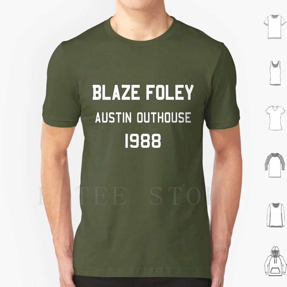 Blaze Foley-Austin Outhouse 1988 T Shirt Men Cotton 6xl Blaze Blaze Foley Texas Dawg Years Clay Pigeons Townes Van Zandt Duct