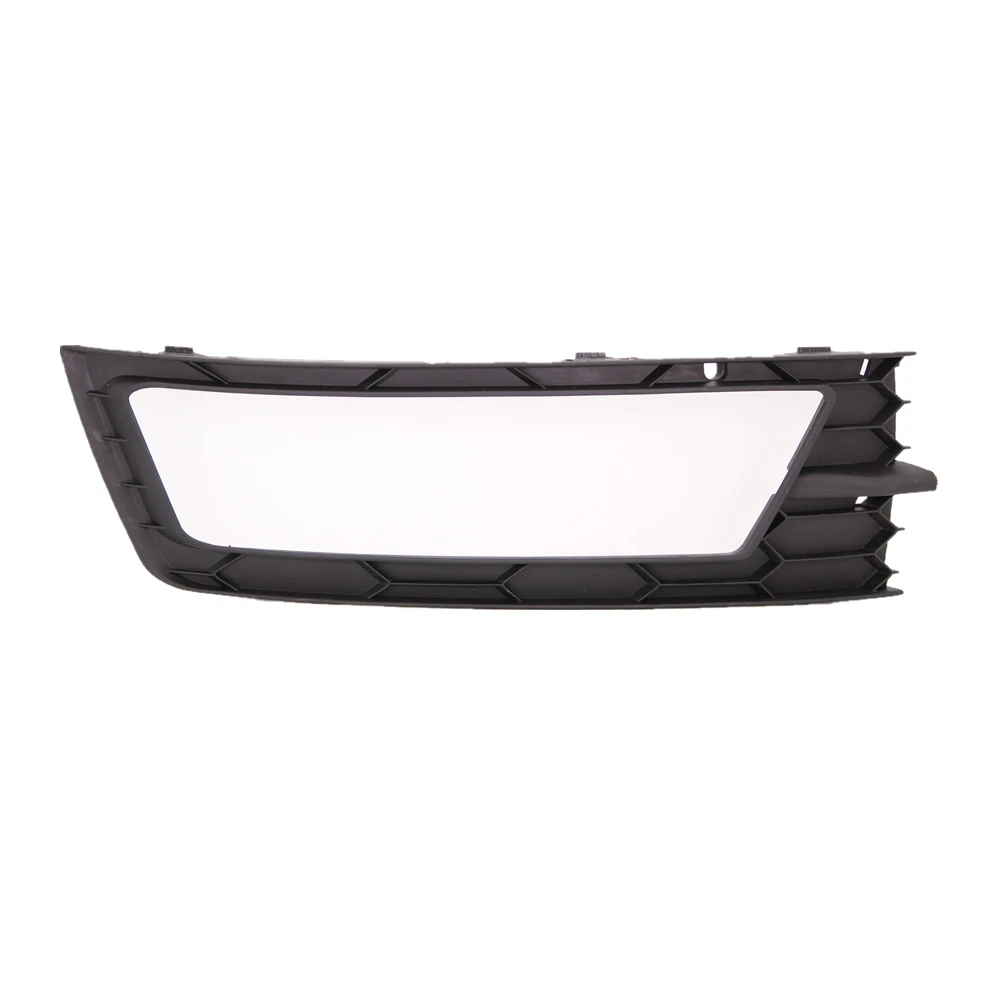 For Skoda Rapid Spaceback 2013 2014 2015 2016 2017 Car-Styling Front Bumper Fog Lamp Light Lower Grille Cover With Hole