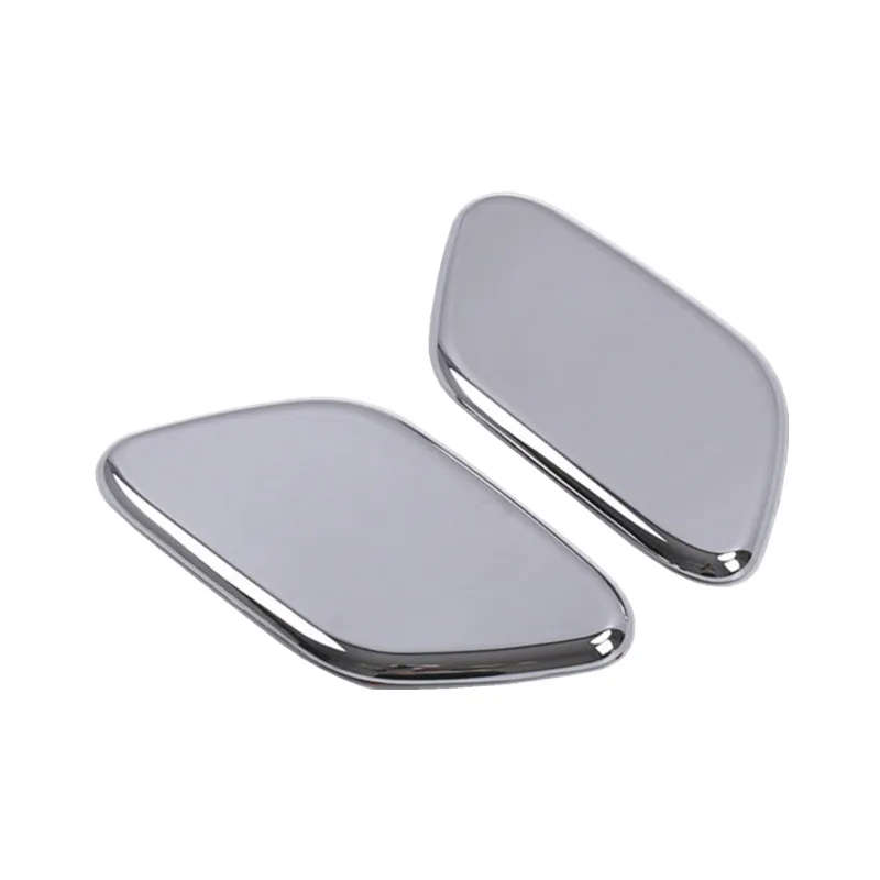 For KIA Sportage 4 QL KX5 2016 2017 2018 ABS Chrome auto accessories Car front Head Decoration patch Cover Trim car styling 2pcs