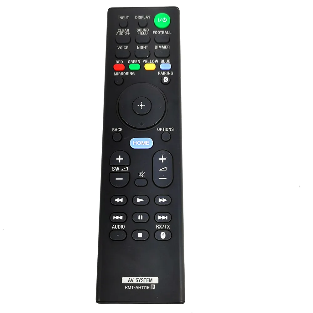 

Used Original RMT-AH111E For Sony Audio System Remote Control HT-ST5 HT-XT1 HT-CT290 HT-CT291 HT-NT3 SA-CT390 Fernbedienung