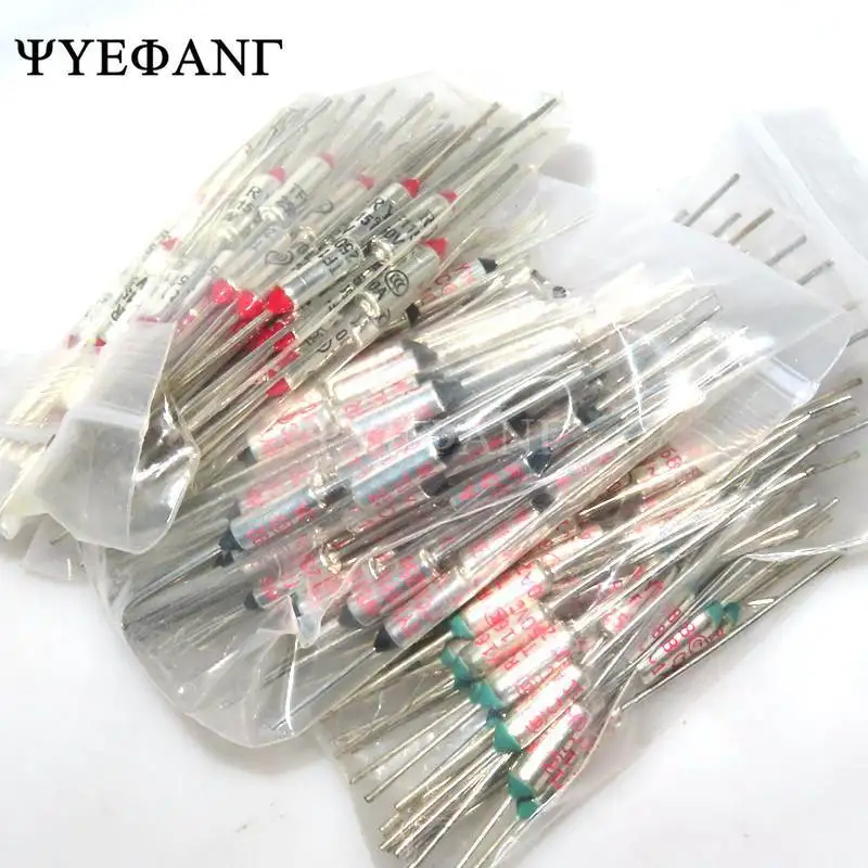 5PCS TF Thermal Fuse 10A 250V Temperature 85C 95C 100C 105C 110C 113C 115C 120C 125C 130C 152C 167C172C 185C 192C 216C 240C 280C