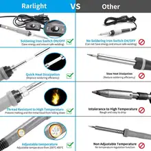 Adjustable Temperature Soldering Iron 60W #2