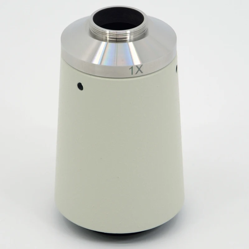 Imagem -02 - Fyscope Microscópio C-monte 0.3x 0.55x 0.7x 1x 1.2x 1.5x Adaptador Compatível para Nikon Microscopio ni ci Series