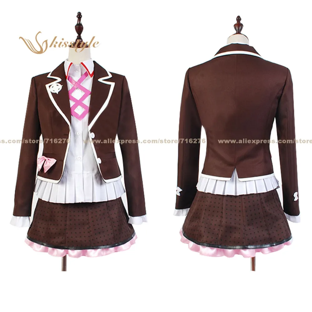 

Kisstyle Fashion Dangan Ronpa Danganronpa Another Episode: Ultra Despair Girls Kotoko Utsugi Uniform Clothing Cosplay Costume