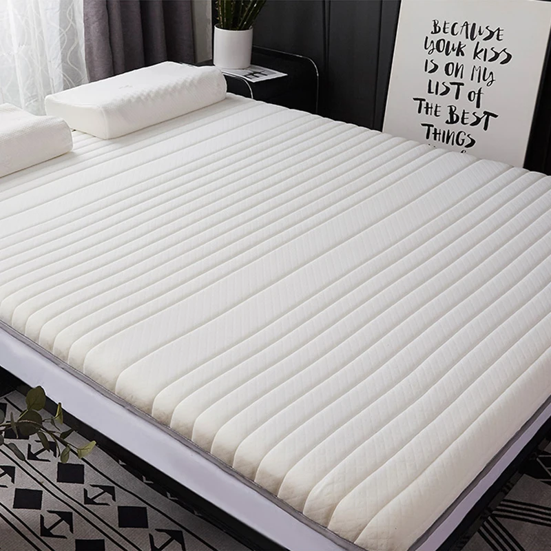 High grade Thicken Latex Mattress 5/8cm Memory foam filling Tatami King Queen Full Size Keep warm winter Comfortable cushion