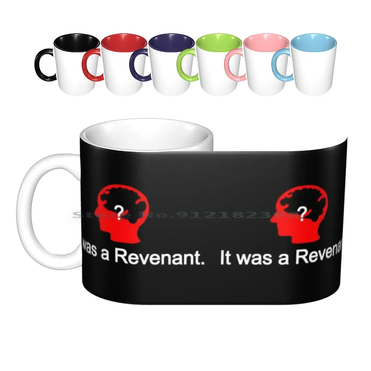 Phasmophobia : It Was A Revenant Ceramic Mugs Coffee Cups Milk Tea Mug Phasmophobia Phasmo Phasmophobia Revenant Rev