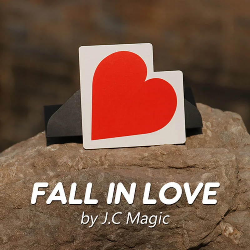 

Fall in Love by J.C Magic Close up Magic Tricks Street Magic Props Illusions Gimmick Mentalism Romantic Magic For Lover Funny