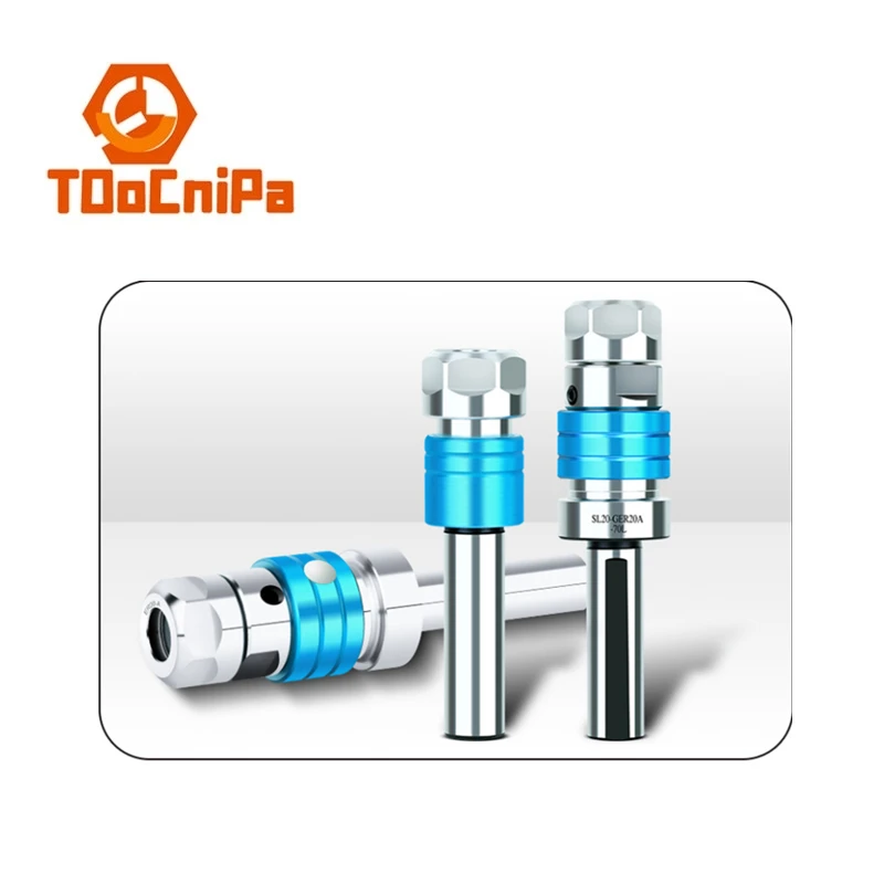 Two-way Floating Telescopic Tapping Telescopic Floating Chuck Tap Clamp CNC lathe Telescopic Tapping Tool Holder SL16-VER16-70