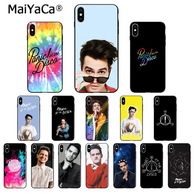 MaiYaCa Panic at the Disco Urie High Quality Phone Case for Apple iPhone13 8 7 6 6S Plus X XS MAX 5 5S SE XR Cover