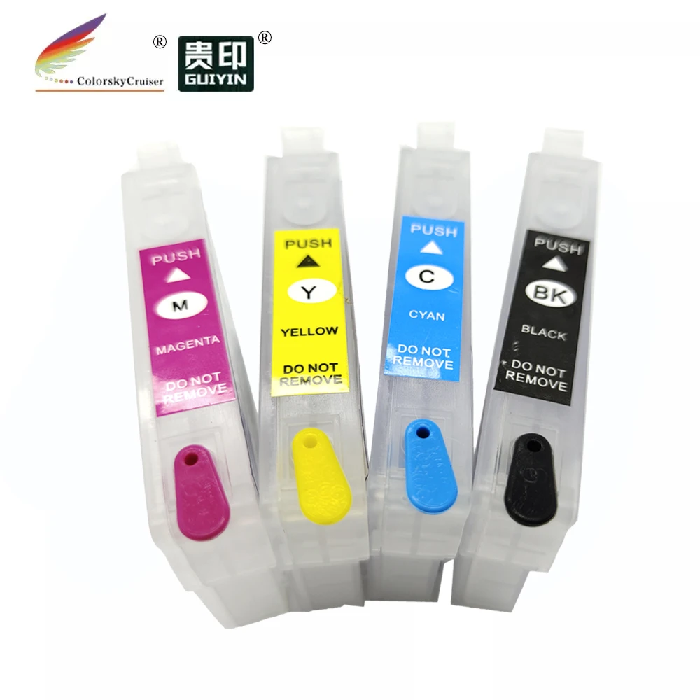 (RCE731-734) refillable refill ink cartridge for Epson T0731 T0732 T0733 T0734 73 BK/C/M/Y with ARC chip