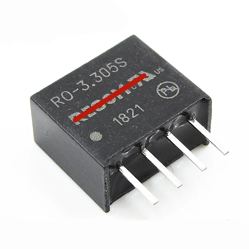 

5pcs New original RO-3.305S DC/DC 1 Watt SIP4 & SIP7 Single Output power module