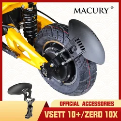 Universal Upgraded Adjustable Fender for VSETT 10+ 11+ ZERO 10X 11X KAABO Mantis 10 Inch Electric Scooter Mudguard Wheel Cover