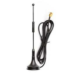 7dBi 433MHz Antenna SMA Male Magnetic Mount Antenna with 3M Cables for Signal Booster Walkie Talkies