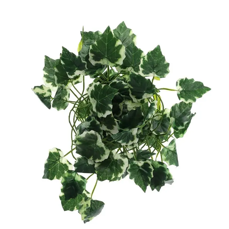 Động Vật Bò Sát Hộp Thằn Lằn Terrarium Nhân Tạo Cây Nho Trang Trí Thằn Lằn Giả Thực Vật Xanh Lá