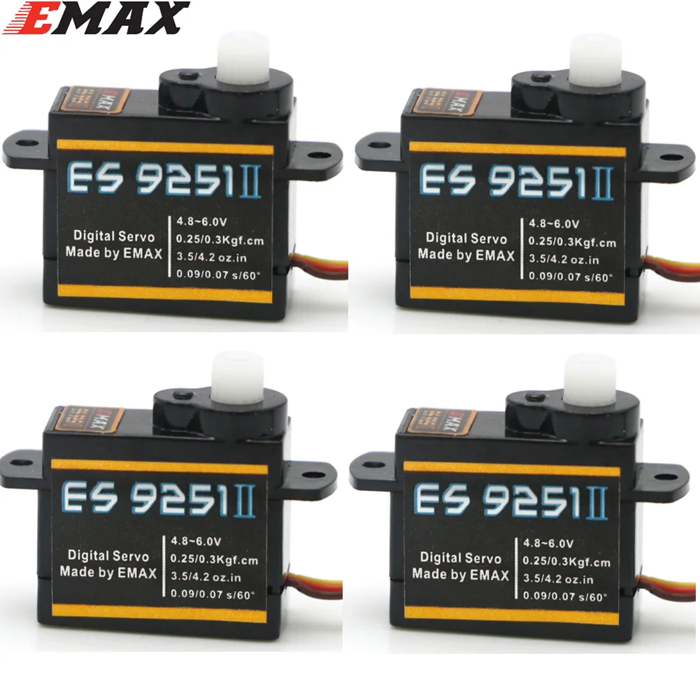 Emax ES9251 2.5g Digital Servo RC servo 0.27kgf.cm For RC Helicopter Airplane Part (es08ma es08md es08a Wholesale)