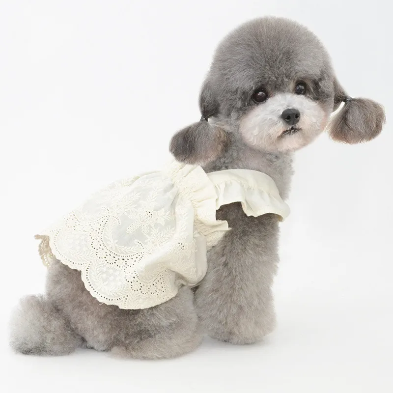 

Dog Wedding Dress Summer Cat Pet Dog Clothes Skirt Puppy Dresses Yorkshire Shih Tzu Schnauzer Poodle Bichon Dog Clothing Costume