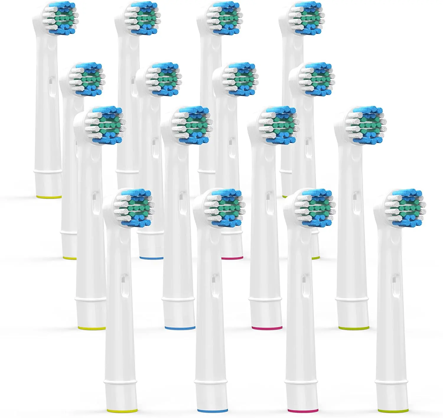 16xReplacement Brush Heads For Oral-B Electric Toothbrush Fit Advance Power/Pro Health/Triumph/3D Excel/Vitality Precision Clean