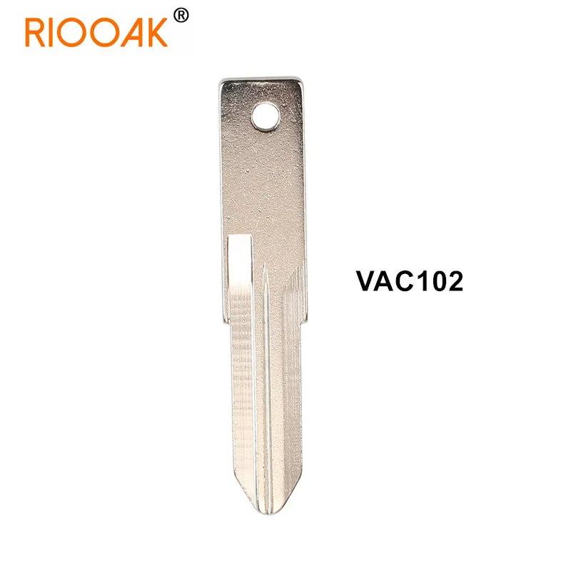 

10ps/lot VAC102 Car Remote Key Blade For Renault Megan Modus Clio Modus Kangoo Logan Sandero Duster Car Alarm