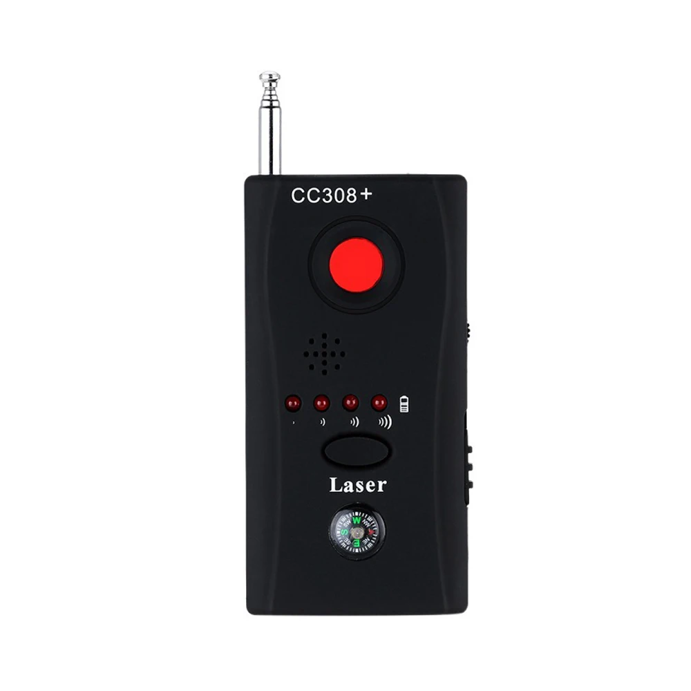 Full-Range Radio Wave Signal Detectar Câmera, CC308 Multi Detector, Lente, Localizador, WiFi, RF, GSM