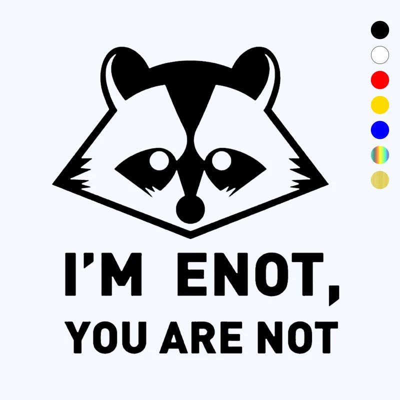 

CK2098 #19x20 см я не забавная Автомобильная наклейка, виниловая наклейка, белые/черные автомобильные наклейки для оформления интерьера автомобиля