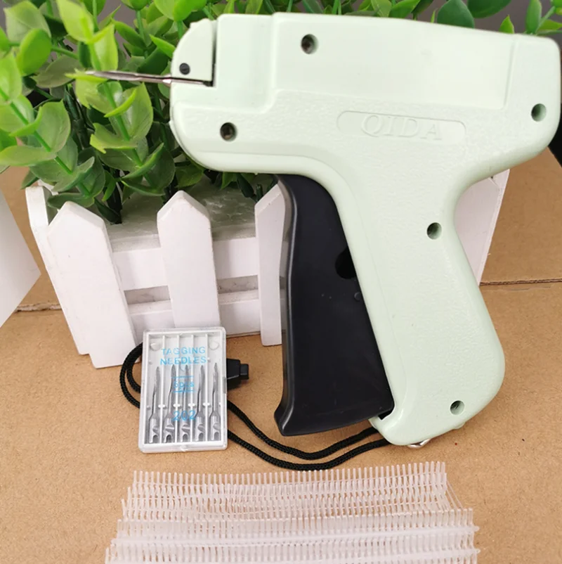 Clothes Tag Price Tagging Gun Label Machine Kit with 5 Needles 1000 Kimble Barbs DIY Apparel Tagging Garment Machine Sewing Tool