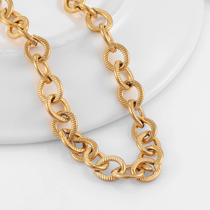Neues Edelstahl-Hip-Hop-Armband, Modetrend, geeignet für Herrenhalsketten, hochwertiger Schmuck – Detail 4