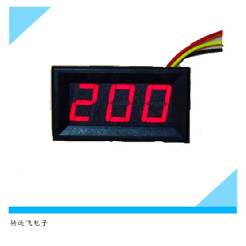 0-200V Three-wire System Power Supply 4.5-30V   Display/Digital  Head Over 100V DC Voltmeter