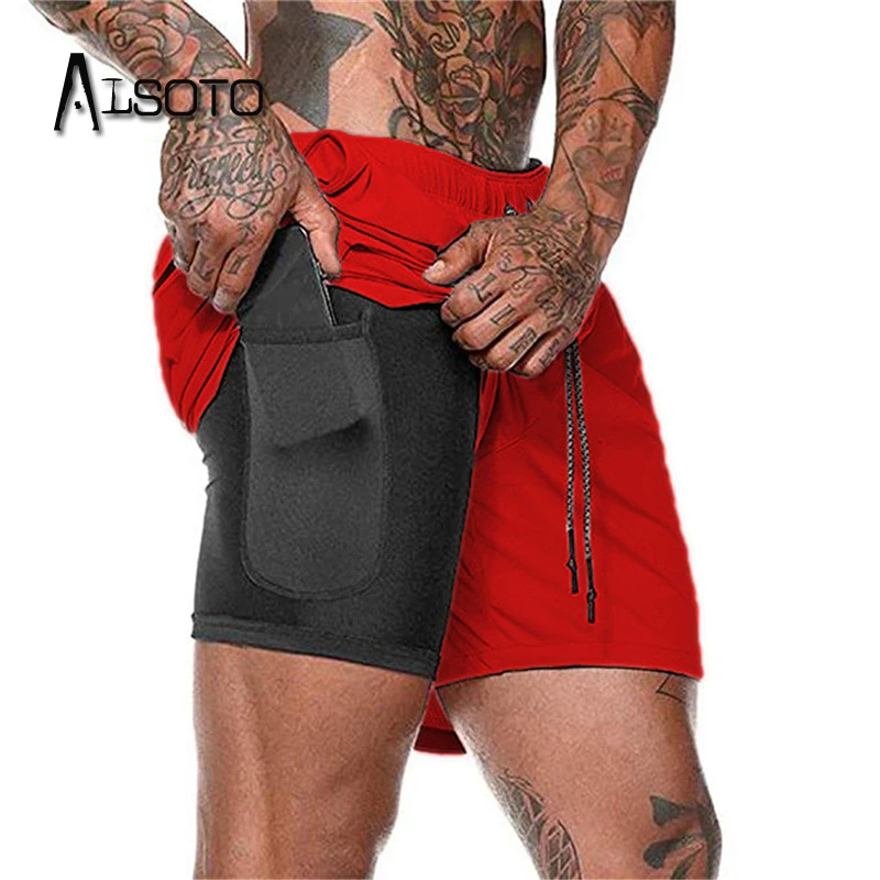 Estate Nuoto Shorts Per Gli Uomini Tasca Quick Dry Costumi Da Bagno Costume Da Bagno Costume Da Bagno Da Bagno Slip Da Bagno Spiaggia Corsa E